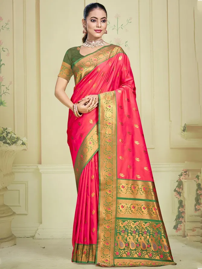 Rajsangini Silk By Bunawat Silk Wedding Wear Sarees Wholesale In India